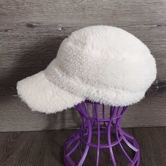 Apt. 9 Ivory Sherpa Ball Cap - Picture 1 of 5